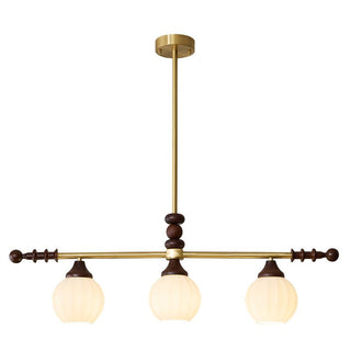 Vosole Lustre Vintage Traditionnel Élégant en Bois