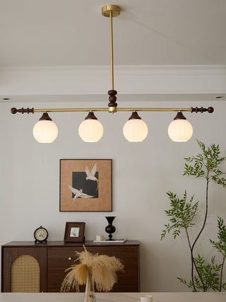 Vosole Lustre Vintage Traditionnel Élégant en Bois