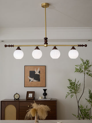 Vosole Lustre Vintage Traditionnel Élégant en Bois