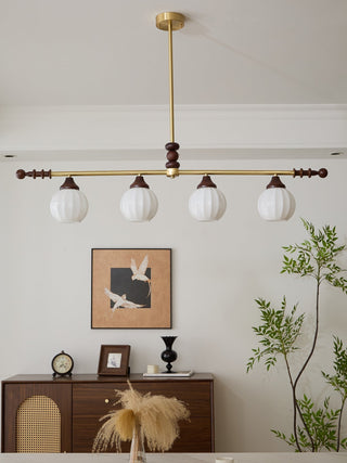 Vosole Lustre Vintage Traditionnel Élégant en Bois