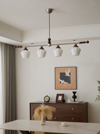 Vosole Lustre Vintage Traditionnel Élégant en Bois