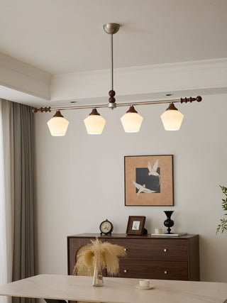 Vosole Lustre Vintage Traditionnel Élégant en Bois