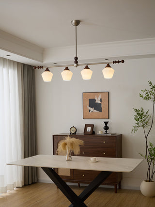 Vosole Lustre Vintage Traditionnel Élégant en Bois