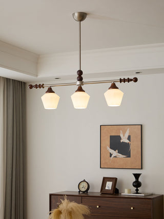 Vosole Lustre Vintage Traditionnel Élégant en Bois