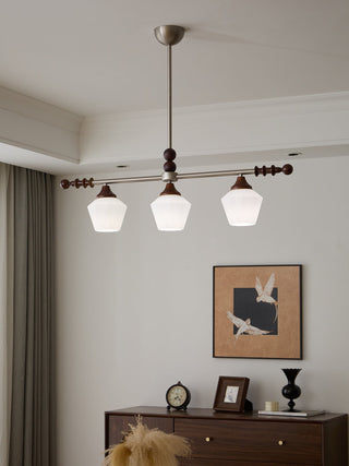 Vosole Lustre Vintage Traditionnel Élégant en Bois
