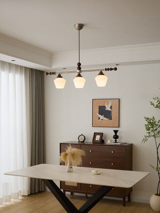 Vosole Lustre Vintage Traditionnel Élégant en Bois
