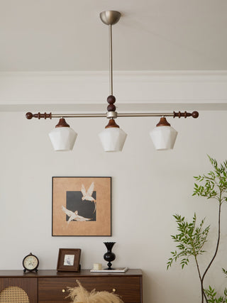 Vosole Lustre Vintage Traditionnel Élégant en Bois