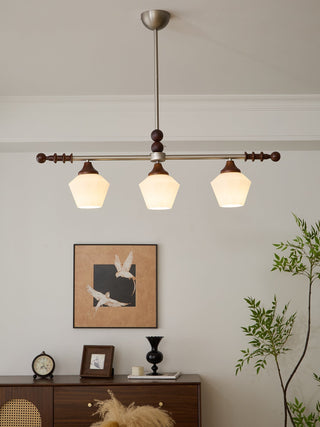 Vosole Lustre Vintage Traditionnel Élégant en Bois