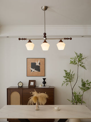 Vosole Lustre Vintage Traditionnel Élégant en Bois