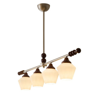 Vosole Lustre Vintage Traditionnel Élégant en Bois
