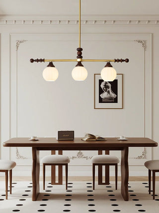 Vosole Lustre Vintage Traditionnel Élégant en Bois