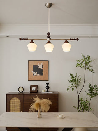Vosole Lustre Vintage Traditionnel Élégant en Bois