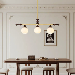 Vosole Lustre Vintage Traditionnel Élégant en Bois