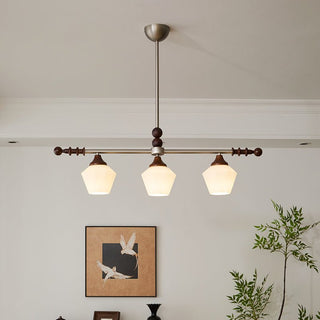Vosole Lustre Vintage Traditionnel Élégant en Bois