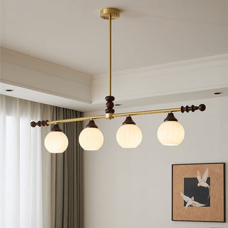 Vosole Lustre Vintage Traditionnel Élégant en Bois
