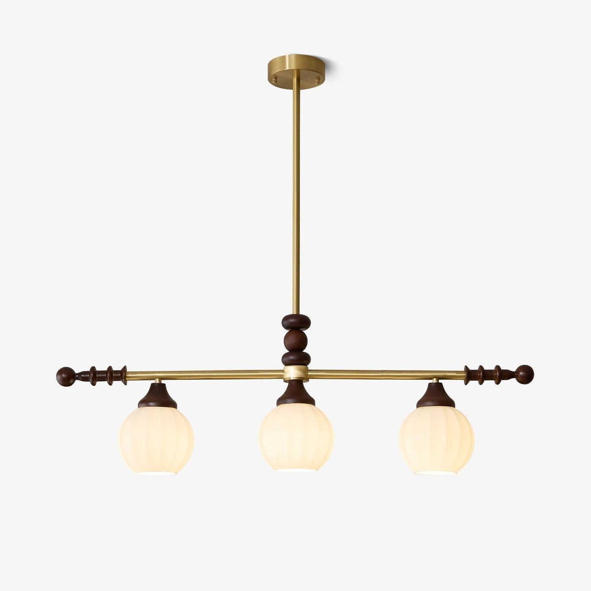Moriel Lustre Vintage Traditionnel Élégant en Bois
