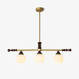Vosole Lustre Vintage Traditionnel Élégant en Bois