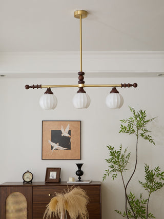 Vosole Lustre Vintage Traditionnel Élégant en Bois