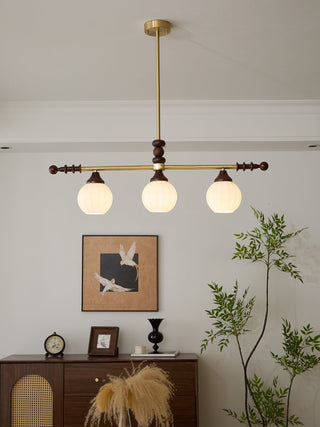 Vosole Lustre Vintage Traditionnel Élégant en Bois