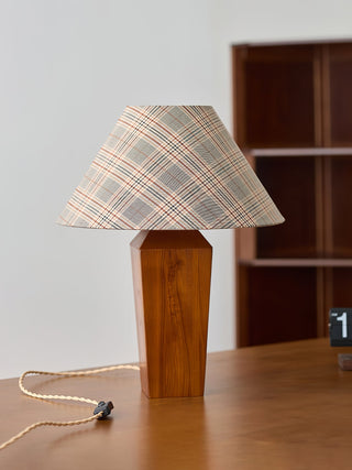 Wokel Lampe de Table Minimaliste en Bois