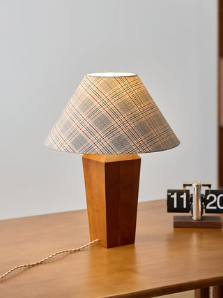 Wokel Lampe de Table Minimaliste en Bois
