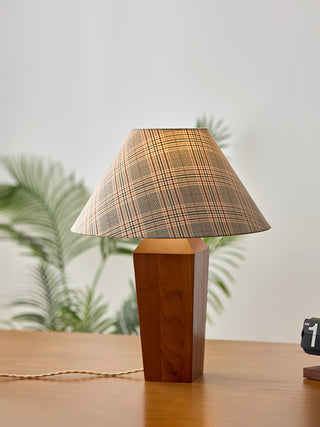 Wokel Lampe de Table Minimaliste en Bois
