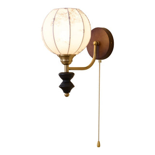 Eshae Applique Murale en Tissu et Bois Premium