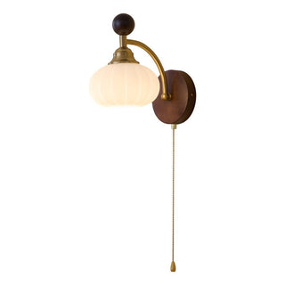 Eshae Applique Murale en Tissu et Bois Premium