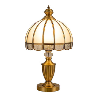 Opaline Verre Lampe de Table Classique