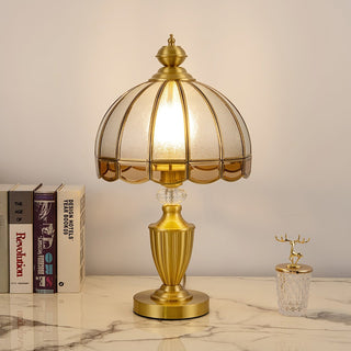 Opaline Verre Lampe de Table Classique