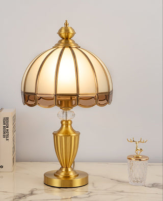 Opaline Verre Lampe de Table Classique
