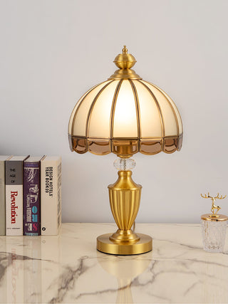 Opaline Verre Lampe de Table Classique