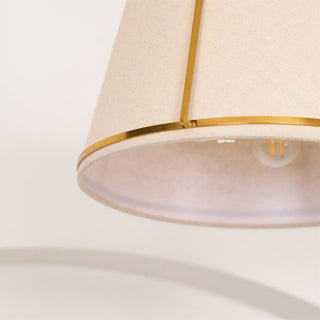 Yonder Suspension Métal Laiton Tissu Classique Traditionnel