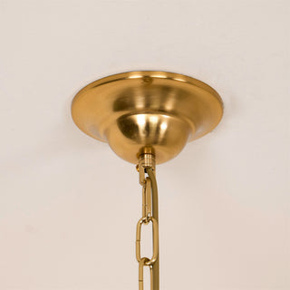 Yonder Suspension Métal Laiton Tissu Classique Traditionnel
