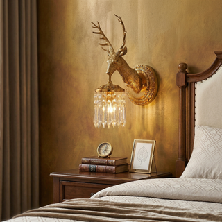 Antler Applique Murale en Cristal