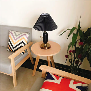 Aurmarila Lampe de Table en Tissu-Luire