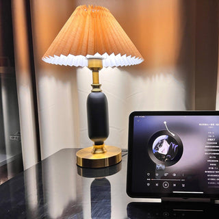 Aurmarila Lampe de Table en Tissu-Luire