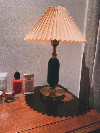 Aurmarila Lampe de Table en Tissu-Luire