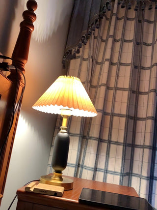 Aurmarila Lampe de Table en Tissu-Luire