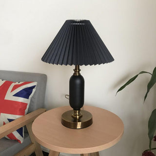 Aurmarila Lampe de Table en Tissu-Luire