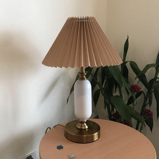 Aurmarila Lampe de Table en Tissu-Luire