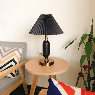 Aurmarila Lampe de Table en Tissu-Luire