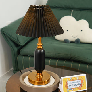 Aurmarila Lampe de Table en Tissu-Luire