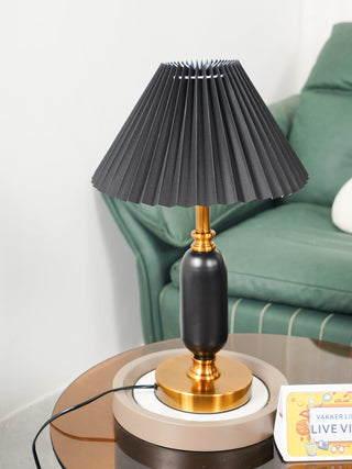 Aurmarila Lampe de Table en Tissu-Luire
