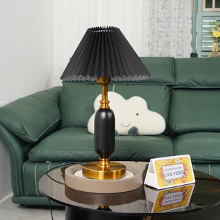Aurmarila Lampe de Table en Tissu-Luire