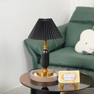 Aurmarila Lampe de Table en Tissu-Luire