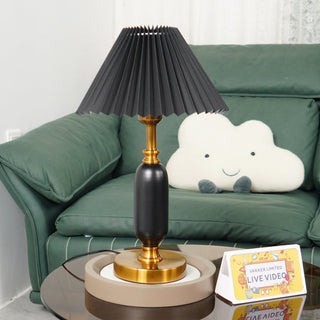 Aurmarila Lampe de Table en Tissu-Luire