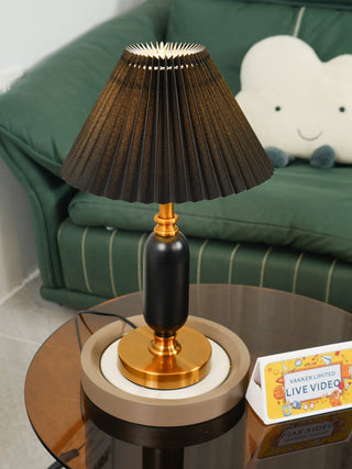 Aurmarila Lampe de Table en Tissu-Luire