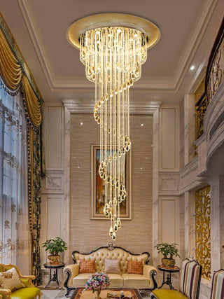 Evlaeia Lustre Cristal Postmoderne Luxueux-Luire