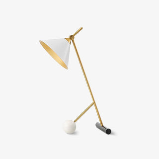 Avelo Géométrique en Marbre pour Lampe de Table